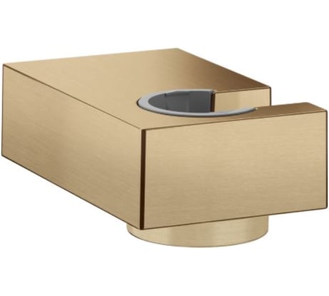 Держатель ручного душа Hansgrohe 28387140 Porter E, шлифованная бронза 00058747