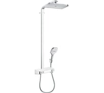Душевая система Hansgrohe 27288400 Raindance Select E 360 1jet ST Showerpipe, белый/хром 00030425