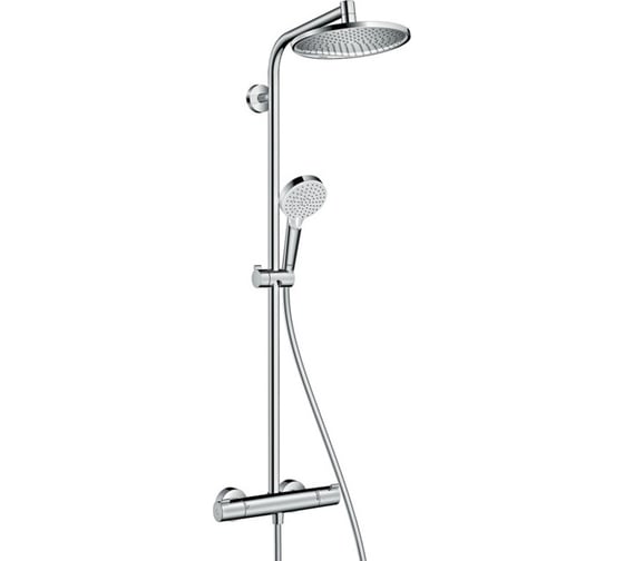 Душевая система для душа с термостатом Hansgrohe 27268000 Crometta S 240 00037940