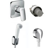 Набор с гигиеническим душем Hansgrohe Logis 71604000, 13620180, 27454000, 32127000 00053218