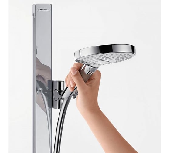 Душевая штанга Hansgrohe 27640400 Unica E 0.90 м, белый/хром 00047981