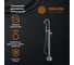 Смеситель напольный для ванны ORANGE Стил, сталь M99-336ni 5