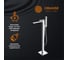Смеситель для ванны напольный ORANGE Лутц, хром M04-336cr 11