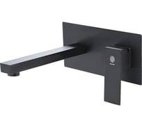 Смеситель для раковины Orange черный M04-722b