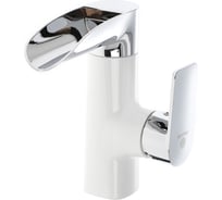 Полимерный смеситель для раковины OneLife белый P08-921w