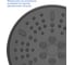 Душевая лейка Pragma Ryld, матовый черный, 3 режима, RLD2.BB3H.030 902811.RLD2.BB3H.030-2 6