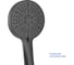 Душевая лейка Pragma Ryld, матовый черный, 3 режима, RLD2.BB3H.030 902811.RLD2.BB3H.030-2 9
