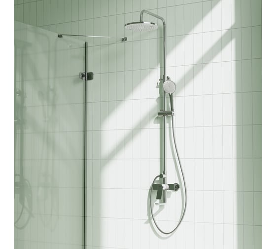 Душевая лейка Pragma Ryld, хром, 3 режима, RLD2.CW3H.029 902811.RLD2.CW3H.029-2