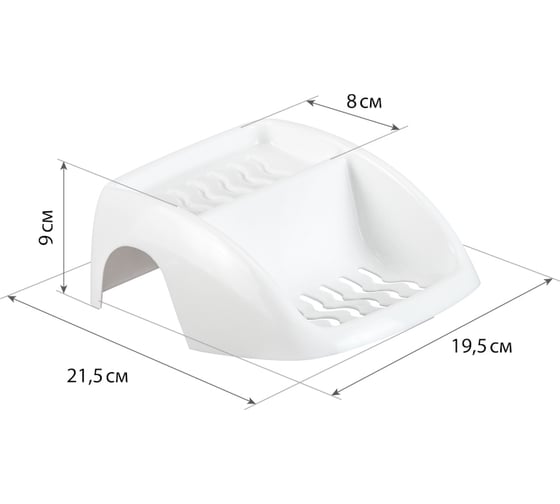 Мыльница на ванну IDEA М 2221