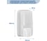 Дозатор HARMONY КЛИК Merida пластиковый, механический, картриджный, белый DHB101.C 10
