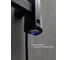 Электрический полотенцесушитель FIXSEN BASIC 600х500 - черный 7400B 11