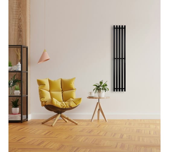 Полотенцесушитель электрический Primoclima Sol Q C E Black 150х18 П4 PCSolQCEBlack150184