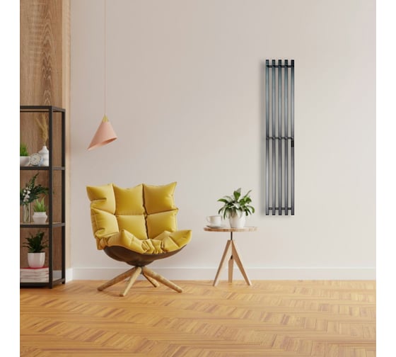 Полотенцесушитель электрический Primoclima Sol Q C E Graphite 150х24 П5 PCSolQCEGR150245