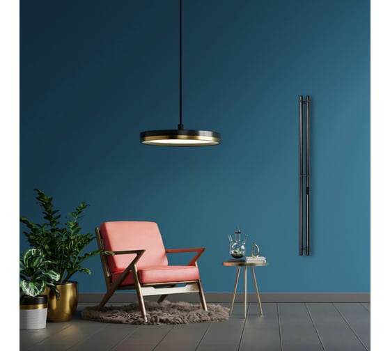 Полотенцесушитель электрический Primoclima Sol R C E Graphite 150х6 П2 PCSolRCEGR15062
