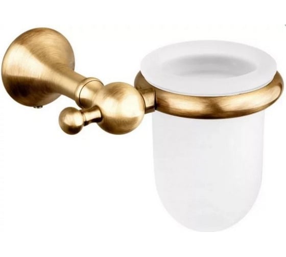 Подвесной стакан Bagno&Associati сатиновое стекло, бронза RE14592 1