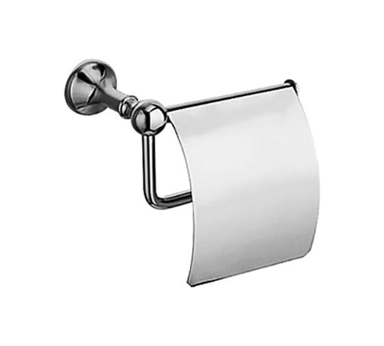 Бумагодержатель с крышкой Bagno&Associati хром RE23651