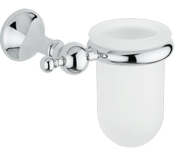 Подвесной стакан Bagno&Associati сатиновое стекло, хром RE14551 1