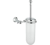 Настенный ершик Bagno&Associati колба-стекло, хром RE22351