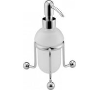 Диспенсер жидкого мыла Bagno&Associati настольный, сатиновое стекло, хром RE72751