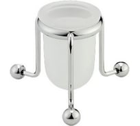 Настольный стакан Bagno&Associati сатиновое стекло, хром RE74551