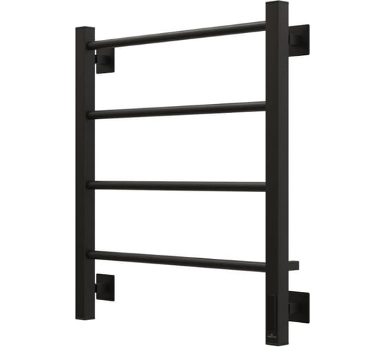 Электрический полотенцесушитель GROTA Simple K 530x600 черный Simple K 530х600 RAL9005 EL