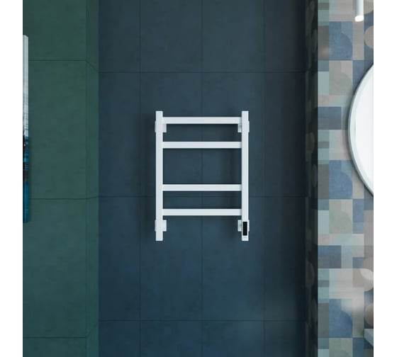 Электрический полотенцесушитель GROTA Nosto 430x600 белый Nosto 430х600 RAL9016 EL