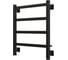 Электрический полотенцесушитель GROTA Soffi K 530x600 черный Soffi K 530х600 RAL9005 EL 2