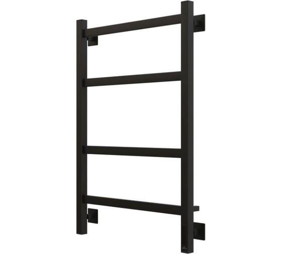Электрический полотенцесушитель GROTA Nosto 530x800 черный Nosto 530х800 RAL9005 EL