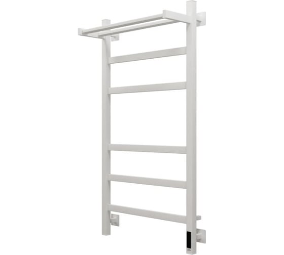 Электрический полотенцесушитель GROTA Tela 530x1000 белый Tela 530х1000 RAL9016 EL