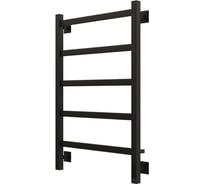 Электрический полотенцесушитель GROTA Soffi K 530x800 черный Soffi K 530х800 RAL9005 EL