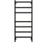 Электрический полотенцесушитель GROTA Nosto 530x1200 черный Nosto 530х1200 RAL9005 EL 1