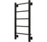Электрический полотенцесушитель GROTA Simple K 430x800 черный Simple K 430х800 RAL9005 EL 2