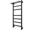 Электрический полотенцесушитель GROTA Tela 530x1200 черный Tela 530х1200 RAL9005 EL 2