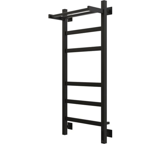 Электрический полотенцесушитель GROTA Tela 430x1000 черный Tela 430х1000 RAL9005 EL