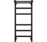 Электрический полотенцесушитель GROTA Tela 430x1000 черный Tela 430х1000 RAL9005 EL 1