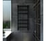 Электрический полотенцесушитель GROTA Tela 430x1000 черный Tela 430х1000 RAL9005 EL 4