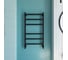Электрический полотенцесушитель GROTA Nosto 530x1000 черный Nosto 530х1000 RAL9005 EL 4