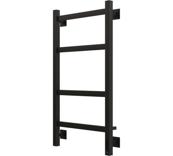 Электрический полотенцесушитель GROTA Nosto 430x800 черный Nosto 430х800 RAL9005 EL