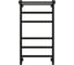 Электрический полотенцесушитель GROTA Tela 530x1000 черный Tela 530х1000 RAL9005 EL 1