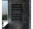 Электрический полотенцесушитель GROTA Tela 530x1000 черный Tela 530х1000 RAL9005 EL 4