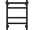 Электрический полотенцесушитель GROTA Tela 430x600 черный Tela 430х600 RAL9005 EL 1