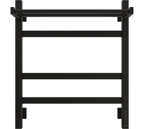 Электрический полотенцесушитель GROTA Tela 530x600 черный Tela 530х600 RAL9005 EL 1