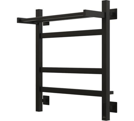 Электрический полотенцесушитель GROTA Tela 530x600 черный Tela 530х600 RAL9005 EL