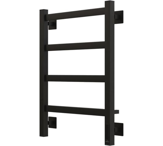 Электрический полотенцесушитель GROTA Soffi K 430x600 черный Soffi K 430х600 RAL9005 EL