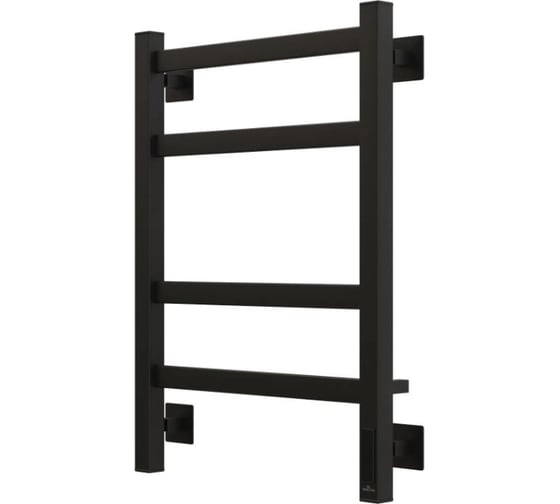 Электрический полотенцесушитель GROTA Nosto 430x600 черный Nosto 430х600 RAL9005 EL