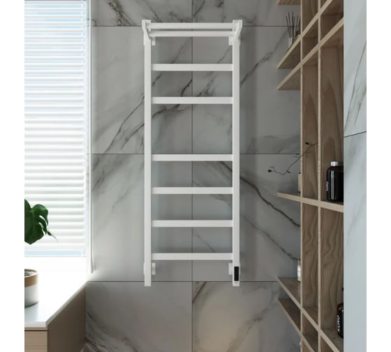 Электрический полотенцесушитель GROTA Tela 430x1200 белый Tela 430х1200 RAL9016 EL
