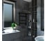 Электрический полотенцесушитель GROTA Tela 530x800 черный Tela 530х800 RAL9005 EL 3