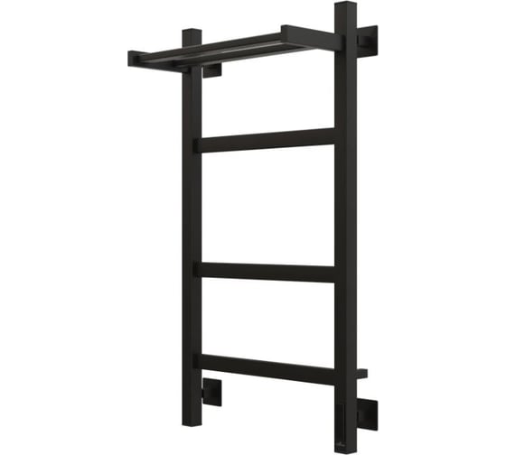 Электрический полотенцесушитель GROTA Tela 430x800 черный Tela 430х800 RAL9005 EL