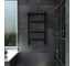 Электрический полотенцесушитель GROTA Tela 430x800 черный Tela 430х800 RAL9005 EL 4