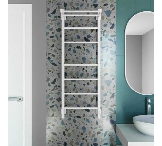 Полотенцесушитель электрический GROTA Alto 430x1200, белый Alto 430х1200 RAL9016 EL